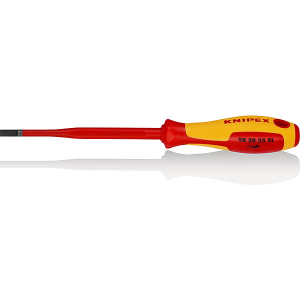 KNIPEX Schraubendreher Slim f.Schlitzschr. 232mm 98 20 55 SL